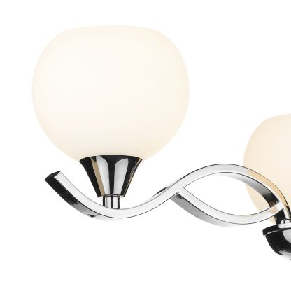 Aruba 3 Light Semi Flush Polished Chrome - Image 2