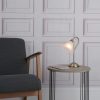 Boston Table Lamp Antique Brass Opaque Glass - Image 4