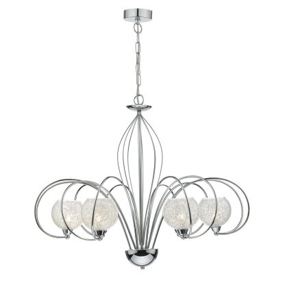 Rafferty 6 Light Pendant Dual Mount Polished Chrome - Image 4