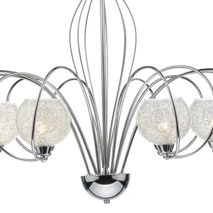 Rafferty 6 Light Pendant Dual Mount Polished Chrome - Image 2