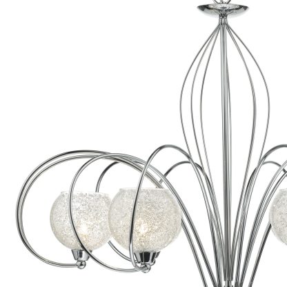Rafferty 6 Light Pendant Dual Mount Polished Chrome