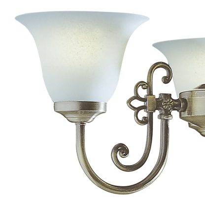 Woodstock 3 Light Antique complete with Glass - Image 3