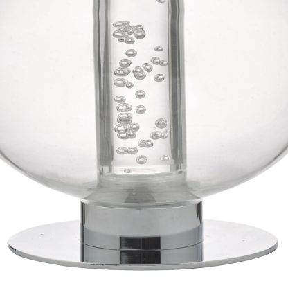 Yomara Table Lamp Polished Chrome & Glass LED - Image 3